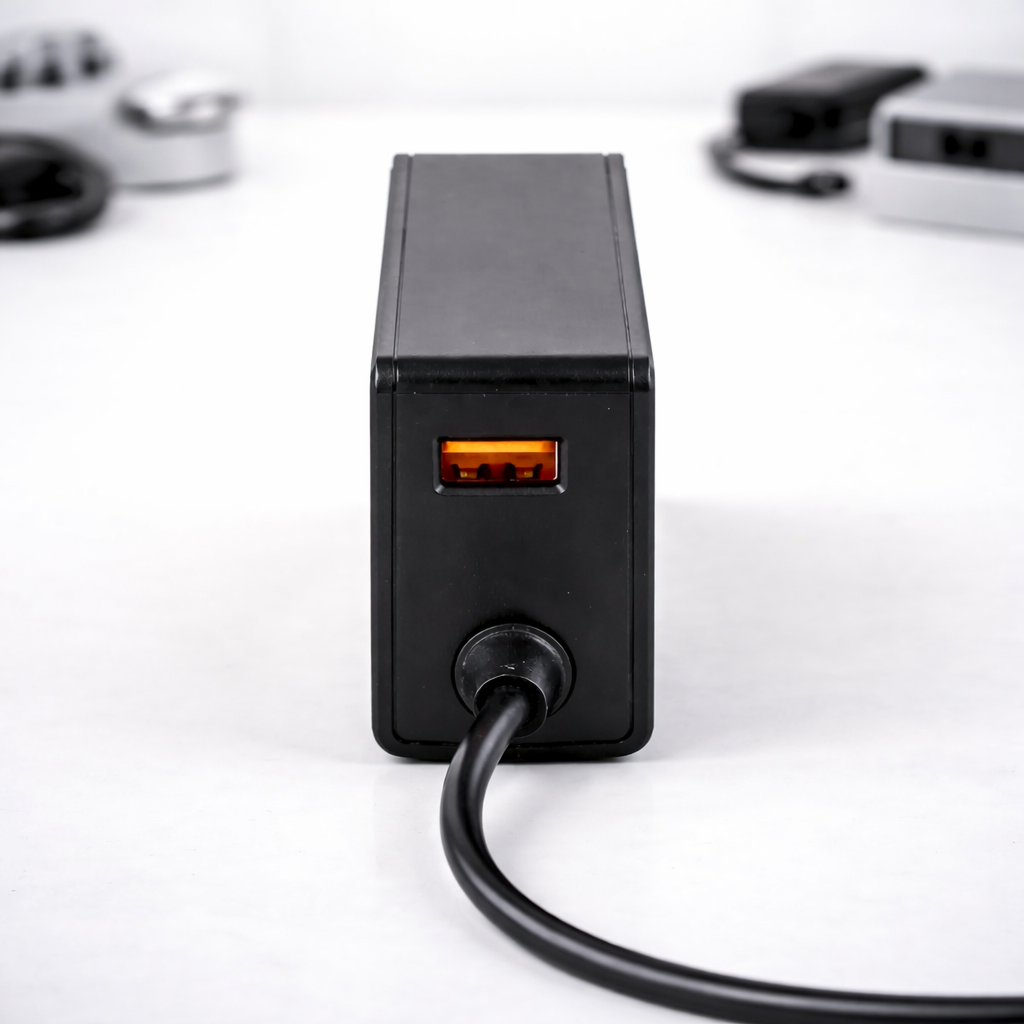 Slika 2 - Univerzalni punjač za laptop 90W – 9 priključaka, USB QC 3.0, 18.5–20V