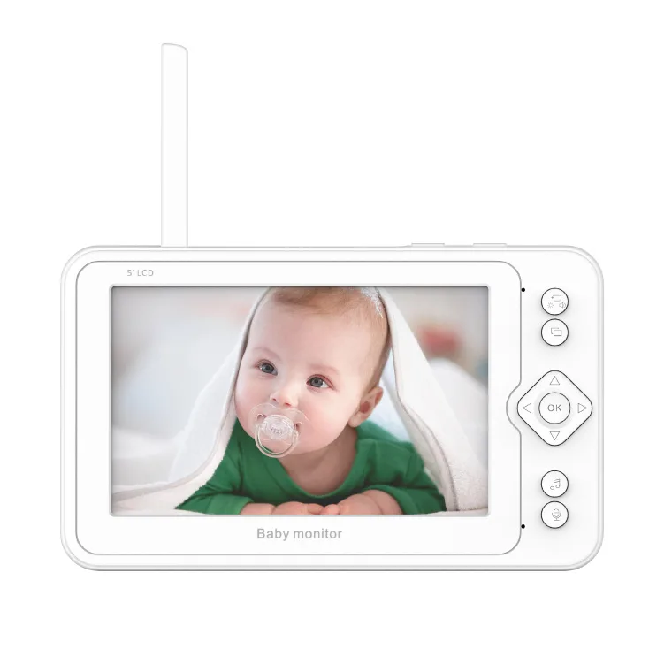 Slika 3 - Wi-Fi Baby Kamera sa Monitorom 5" – Full HD 1080p, Noćni Vid, Dvosmerna Audio Komunikacija