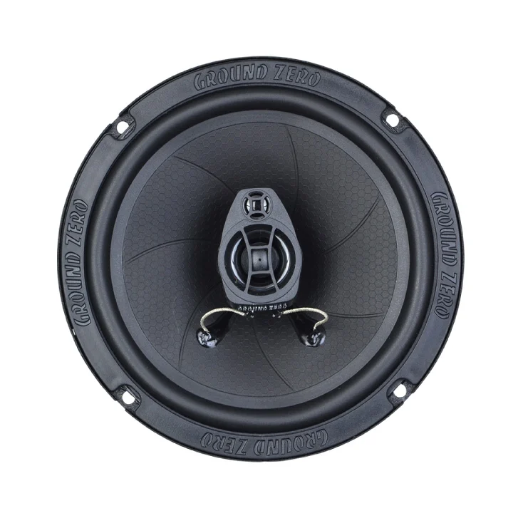 Slika 2 - Ground Zero Iridium 165mm auto zvučnici – 80W RMS / 120W max, 2-sistemski, visok kvalitet zvuka, 4 Ohm, gumeno vešanje
