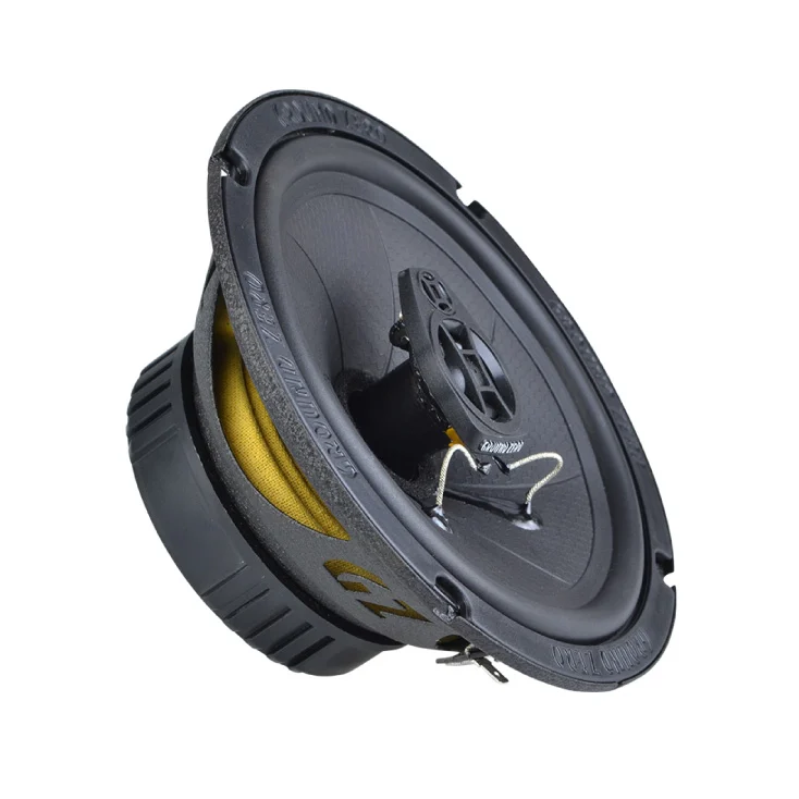 Slika 4 - Ground Zero Iridium 165mm auto zvučnici – 80W RMS / 120W max, 2-sistemski, visok kvalitet zvuka, 4 Ohm, gumeno vešanje