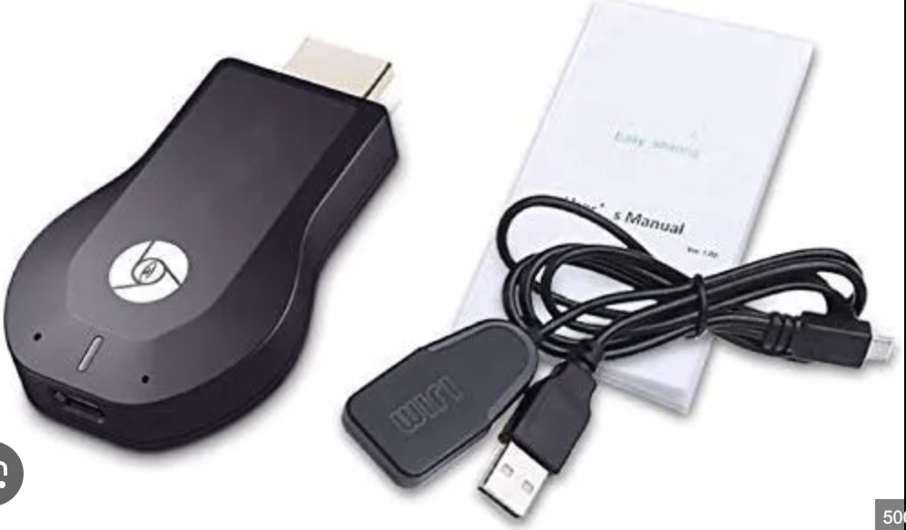 Slika 3 - Wi-Fi HDMI prijemnik Anycast za TV, Laptop, Projektor | Bežično prebacivanje video, slike i audio, Full HD 1080p, DLNA, Miracast, Airplay, Povezivanje sa iPhone, iPad, Android, Windows, Podrška za Office prezentacije, Plug & Play preko HDMI